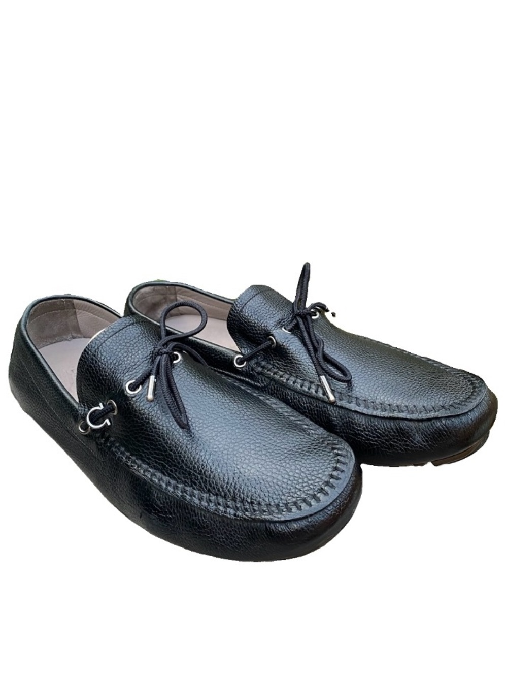 Salvatore Ferragamo Driver Loafers Men’s 11 Adjustable Laces